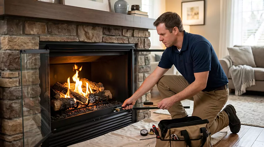 Why Is My Gas Fireplace Flame Yellow?