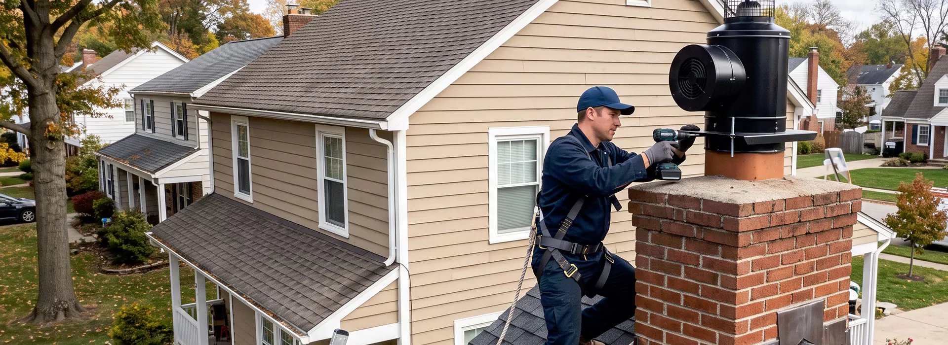 Chimney Fan Installation in Cerritos, CA