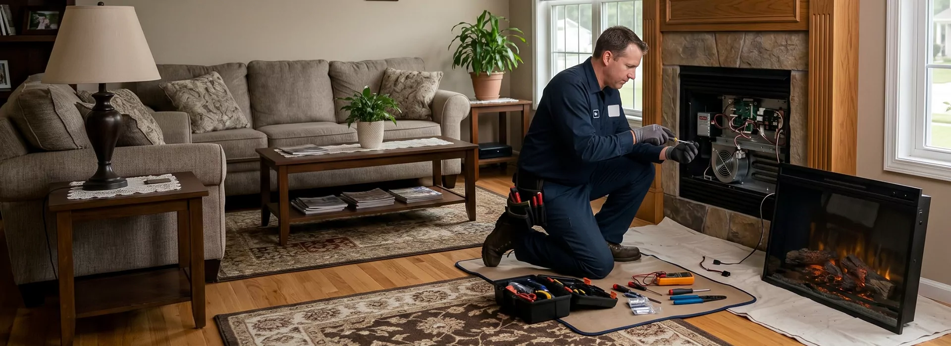 Electric Fireplace Repair in Cerritos, CA