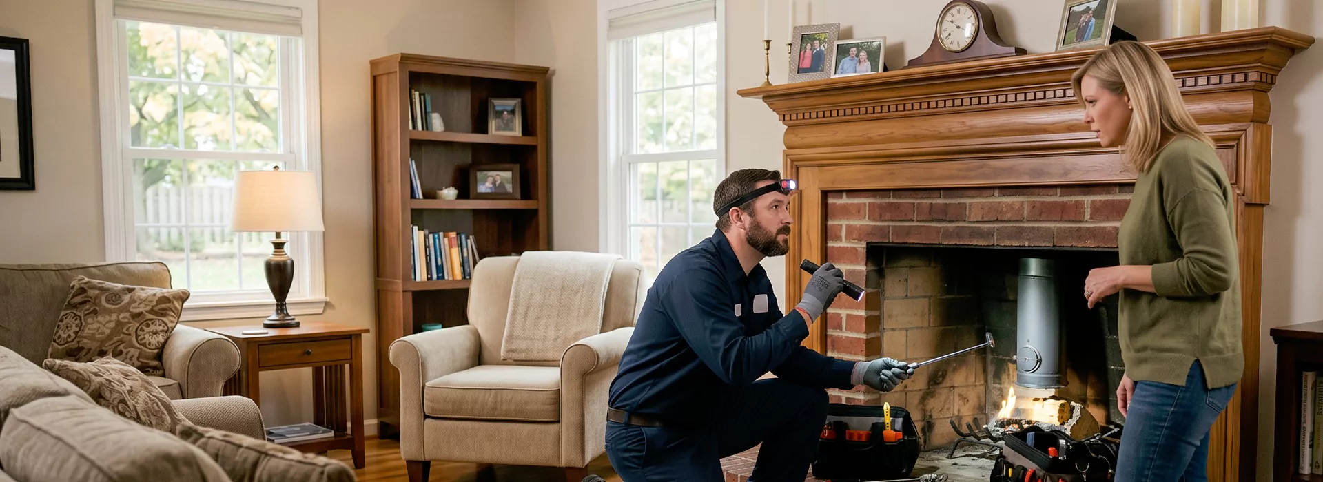 Fireplace Safety Inspection Cerritos, CA