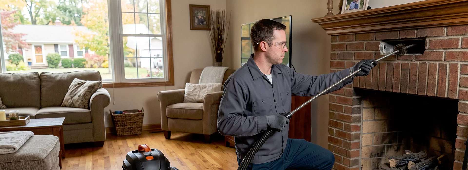 Fireplace Vent Cleaning in Cerritos, CA