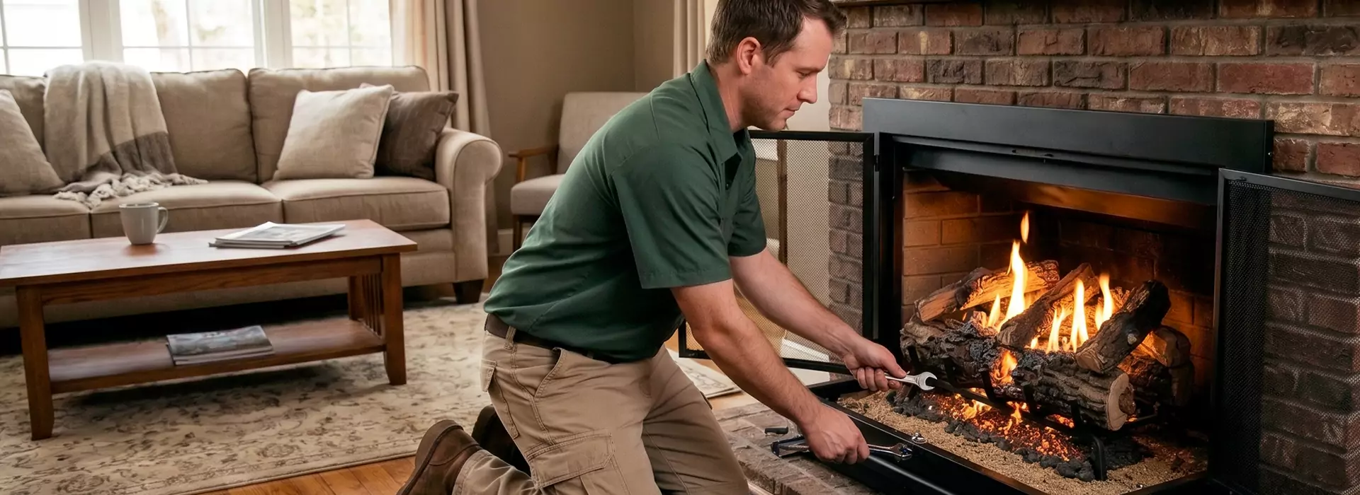 Gas Fireplace Logs in Cerritos, CA