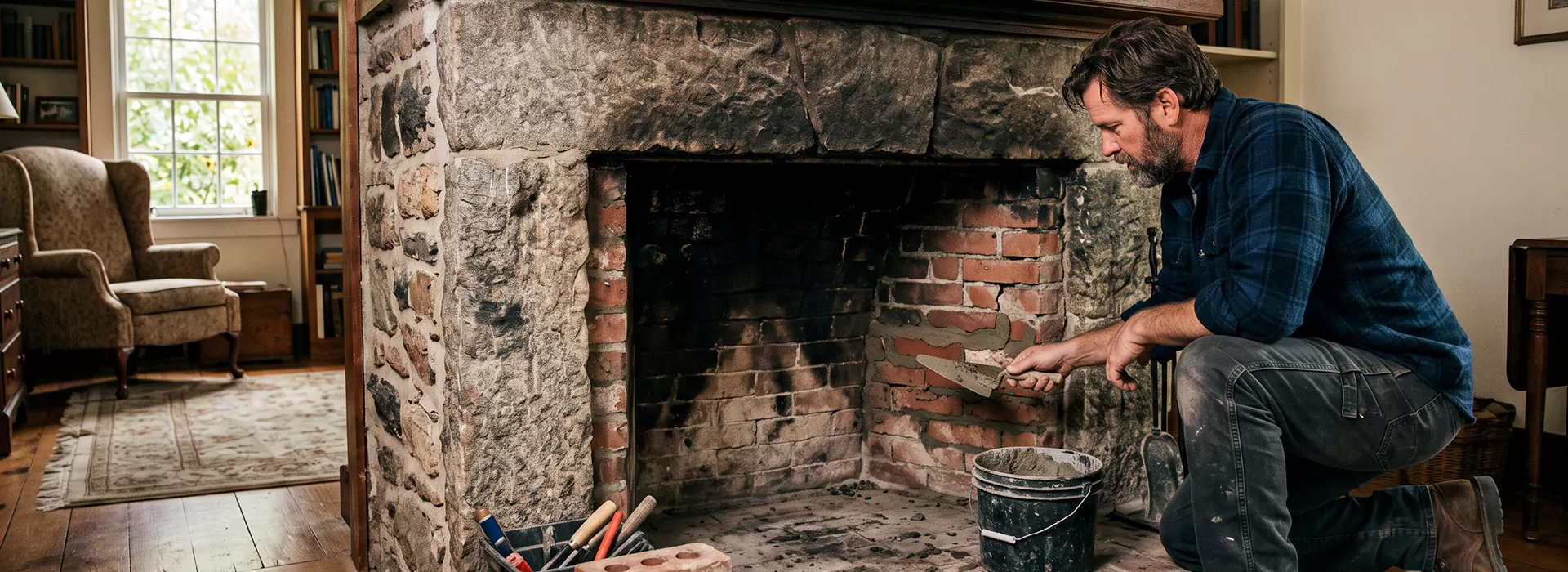 Old Fireplace Repair Cerritos, CA
