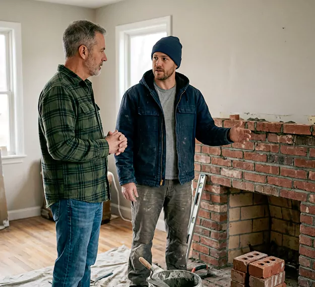 Why Cerritos Homeowners Choose Our Brick Fireplace Installation Team?