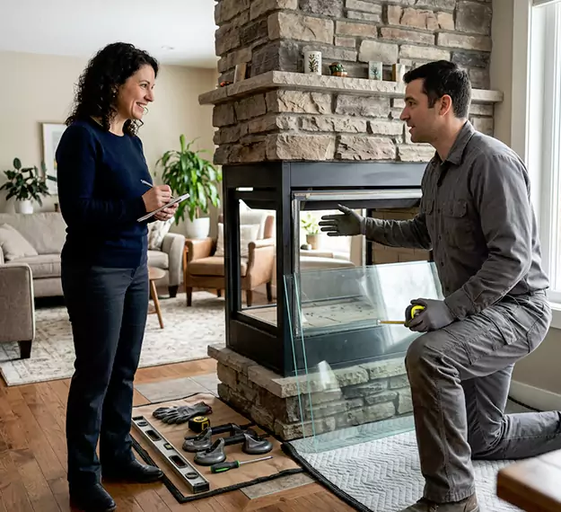 Certified Fireplace Glass Installation Company: Your Local Fireplace Glass Door Installer in Cerritos, CA