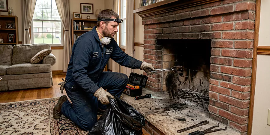 Dead Animal in Fireplace Removal Cerritos