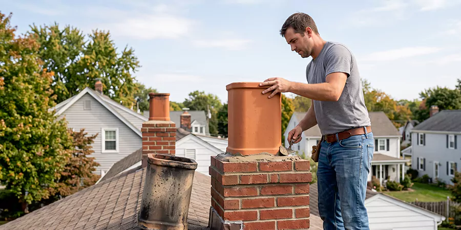 Matching Chimney Pot Replacement Cerritos