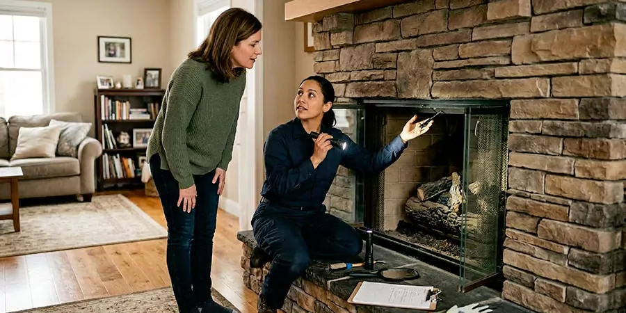 Home Fireplace Safety Inspection Cerritos