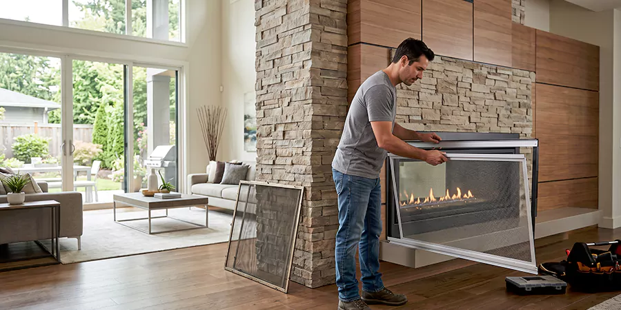 Fireplace Insert Screen Replacement Cerritos