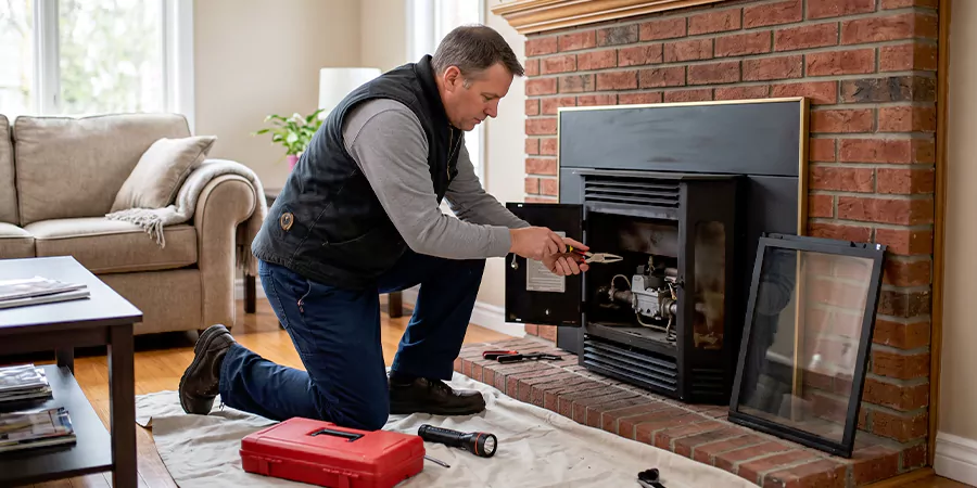 Natural Gas Fireplace Repair Cerritos