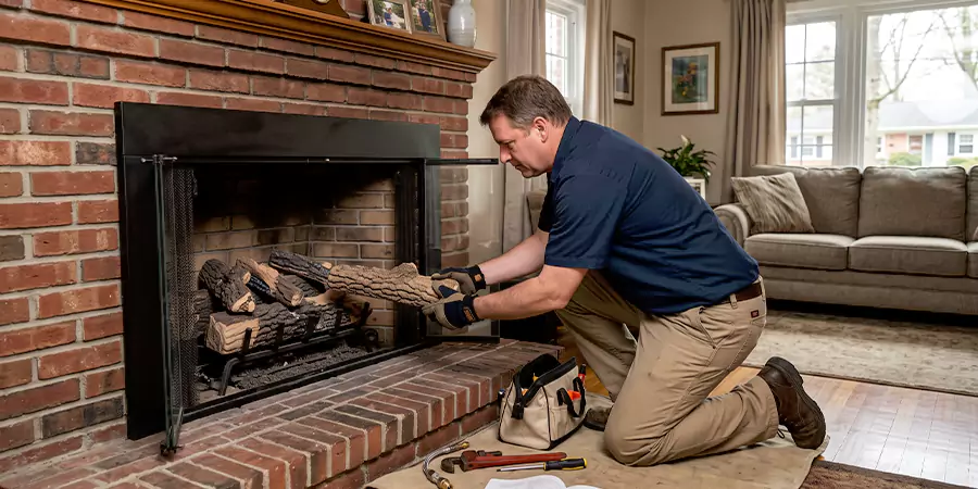 Propane Fireplace Logs Installation Cerritos