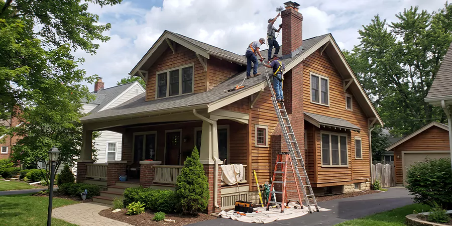 Residential Chimney Masonry Repair and Tuckpointing Cerritos