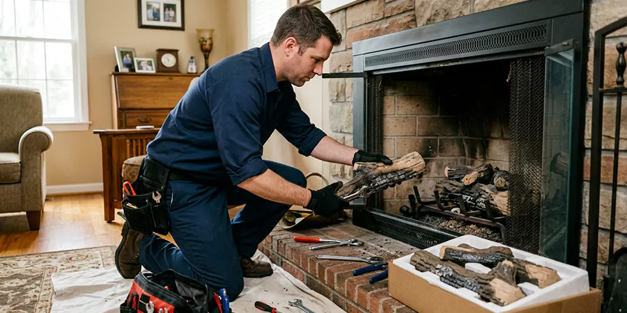 Ventless Gas Log Replacement Cerritos